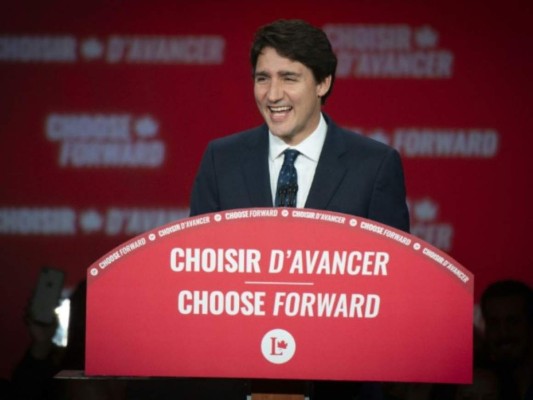 Justin Trudeau es reelecto en Canadá pese a los escándalos&nbsp;&nbsp;