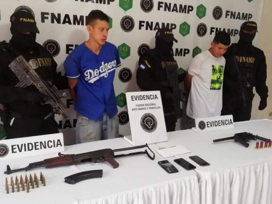 Detienen a tres peligrosos miembros de la MS-13 en la capital