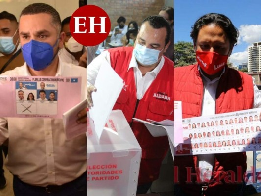 Aspirantes a las alcaldías que encabezan contienda, según resultados a boca de urna