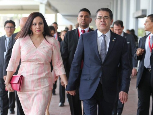 Las imágenes que dejó la visita del presidente Juan Orlando Hernández a Panamá