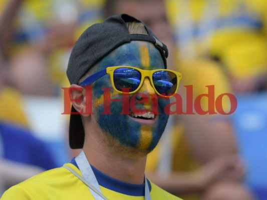 Fotos: Ambiente en el estadio Nizhny Nóvgorod para el Suecia vs Corea del Sur