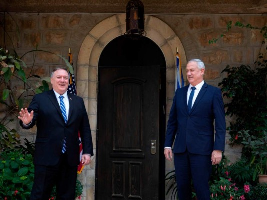Pompeo acusa a Irán de 'fomentar el terror' durante su visita a Jerusalén