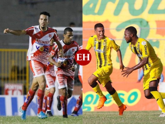 Vida y Real España empatan sin goles en un partido que dejó cinco expulsados