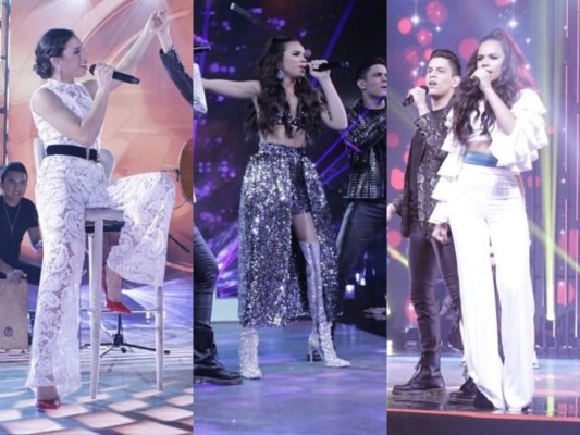 FOTOS: Angie Flores lució elegante y esbelta en la gran final de La Academia