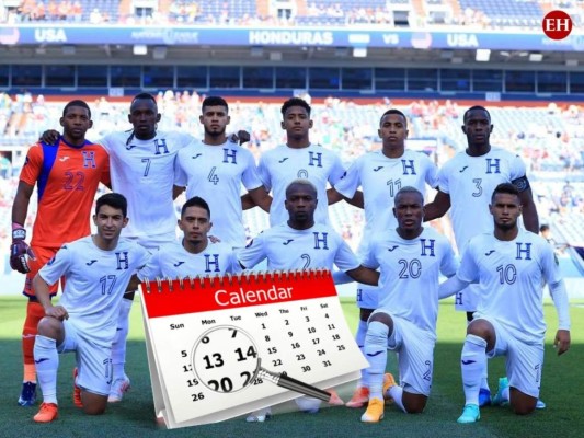 Mes y fecha: Así quedó el calendario de Honduras rumbo al Mundial Qatar 2022
