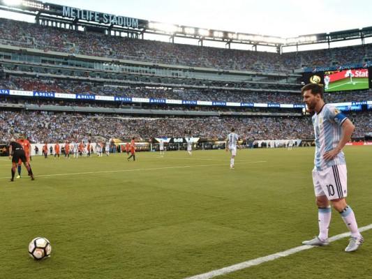 Las mejores fotos de la final de la Copa América Centenario