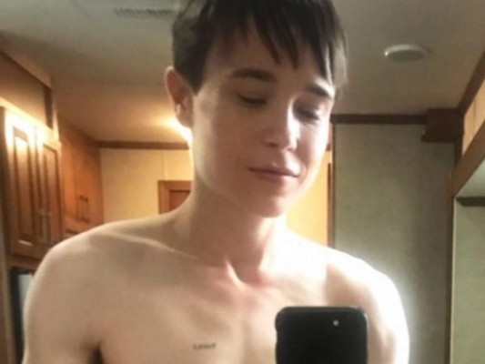 Elliot Page presume su marcado abdomen en Instagram&nbsp;&nbsp;