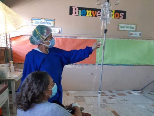 Comayagua enfrenta primera ola de contagios de covid-19 en 2021