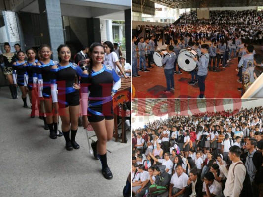 Con baile, música y hasta palillonas, así celebra el Instituto Central Vicente Cáceres su 140 aniversario
