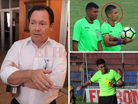Castigan con a árbitros David Cruz y Orlando Hernández por errores en la fecha 17 en la Liga de Honduras