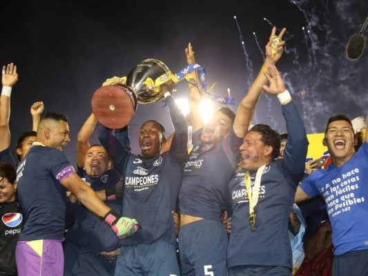 Así fue la celebración de la copa 16 de Motagua, campeón de Honduras