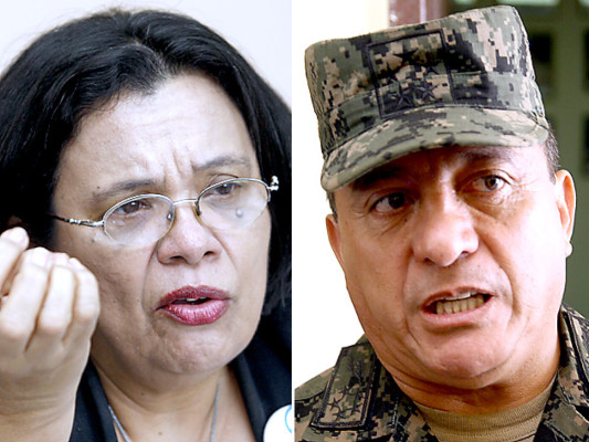 Rectora de la UNAH propone eliminar Fuerzas Armadas; Osorio advierte peligro en fronteras
