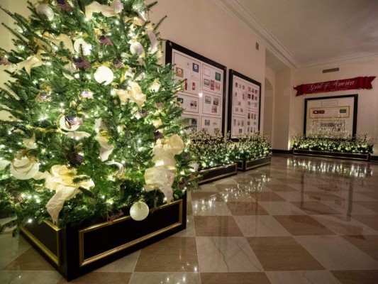 FOTOS: La espectacular decoración de Navidad en la Casa Blanca