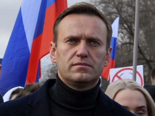 Navalny​ es un abogado y político ruso, opositor de Vladímir Putin. Foto: AFP