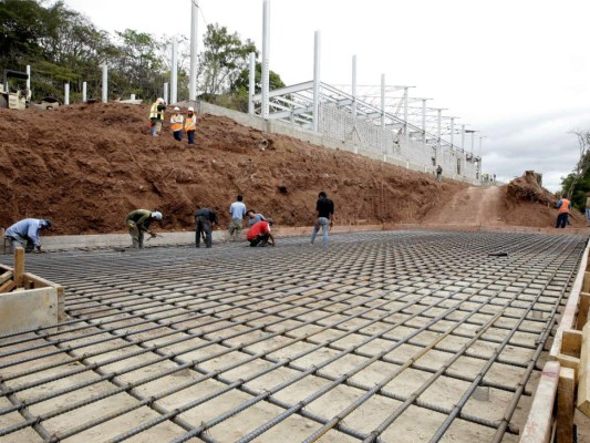 Un avance del 35% presenta el mercado Metropolitano de Tegucigalpa