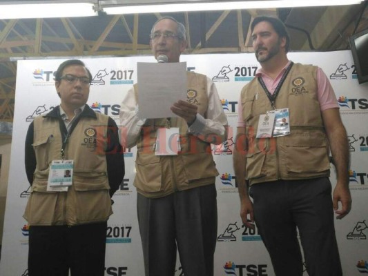 OEA ratifica seis puntos esenciales de informe para garantizar transparencia en resultados electorales en Honduras