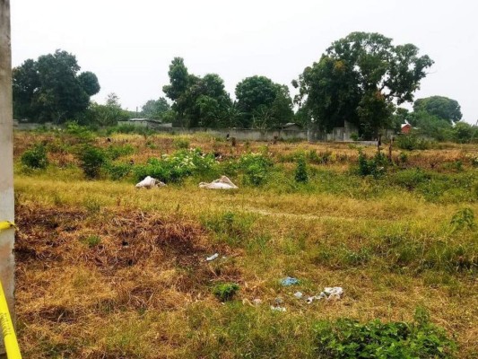 Hallan dos personas ensabanadas en la colonia Ebenezer de Chamelecón