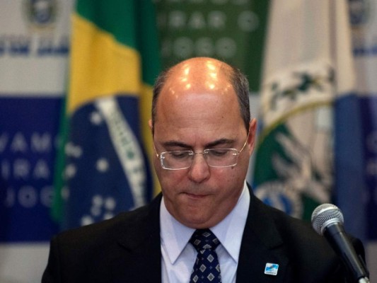 Gobernador de Rio de Janeiro, enfermo de coronavirus
