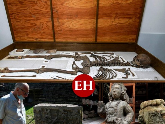 FOTOS: Los restos del primer rey de Copán, bajo la lupa de investigadores