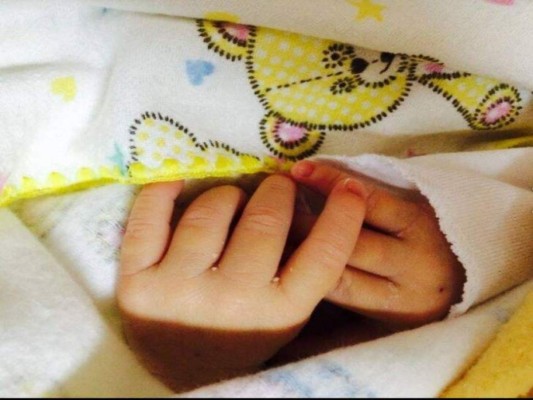 Ángel Daniel, el primer niño en nacer en el 2019 en Honduras