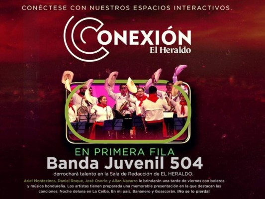 'En primera fila': Disfrute una tarde llena de música hondureña con la Banda Juvenil 504