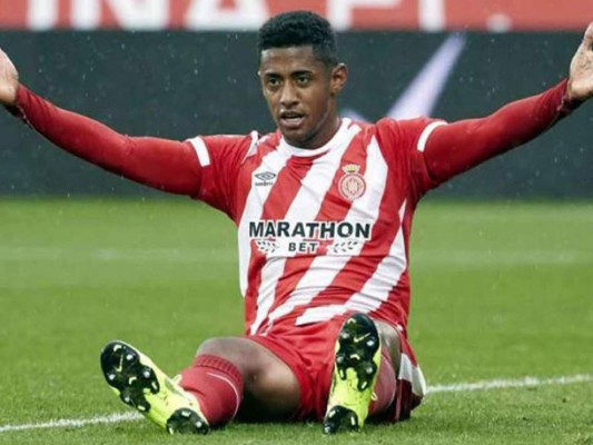 Choco Lozano sale lesionado en su último partido en La Liga con el Girona