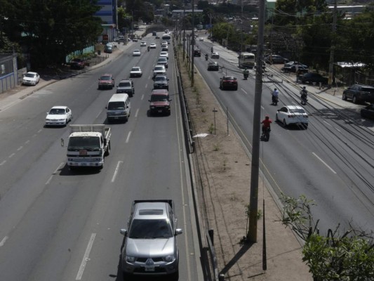 Mejora flujo vial en varias zonas de Tegucigalpa