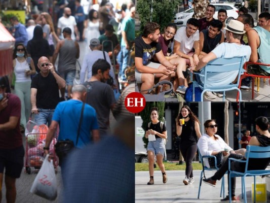 Israel se quita la mascarilla y respira sensación de que la pandemia es historia (FOTOS)