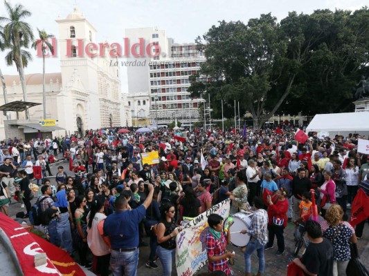 FOTOS: Así conmemoró Libre los 10 años del golpe de Estado