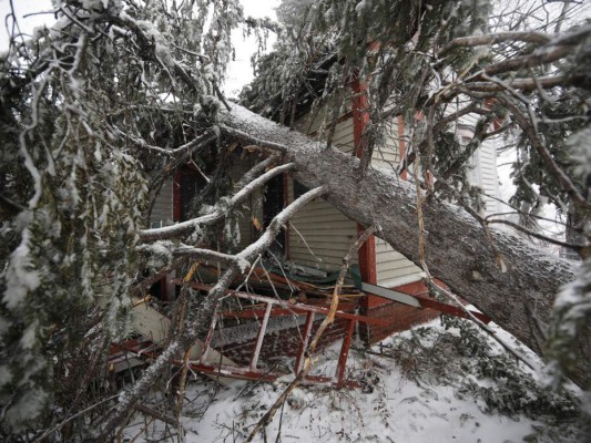 FOTOS: Los estragos provocados por bomba ciclónica en Colorado
