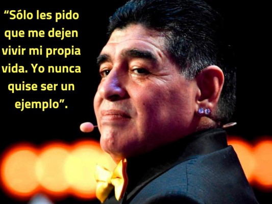 Diego Armando Maradona y sus 10 mejores frases
