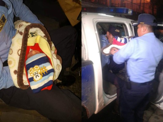 Bebé encontrado abandonado bajo la lluvia se encuentra estable en el Materno Infantil