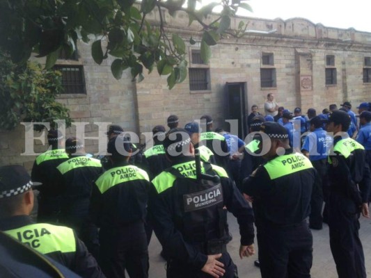 Nuevo desalojo de vendedores en el centro de Tegucigalpa