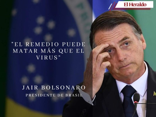 Las desafortunadas frases de Jair Bolsonaro sobre el coronavirus