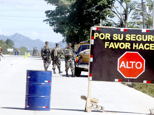 Al menos 18 allanamientos en Olancho