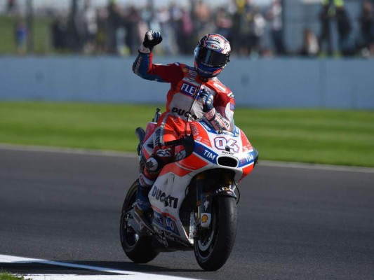 Dovizioso gana el GP de Gran Bretaña de MotoGP y alcanza el liderato del Mundial&nbsp;&nbsp;