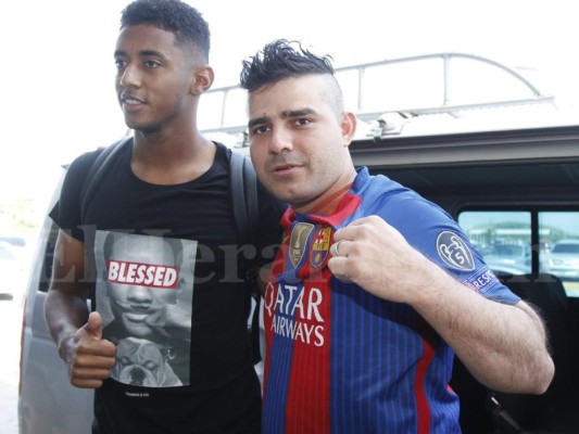 Las frases de Anthony 'Choco' Lozano a su llegada a Honduras