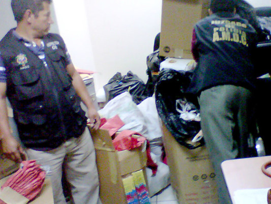 Confiscan 200 mil en pólvora