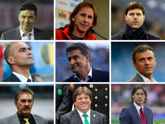 Los favoritos para ser los nuevos entrenadores de España, México y Argentina