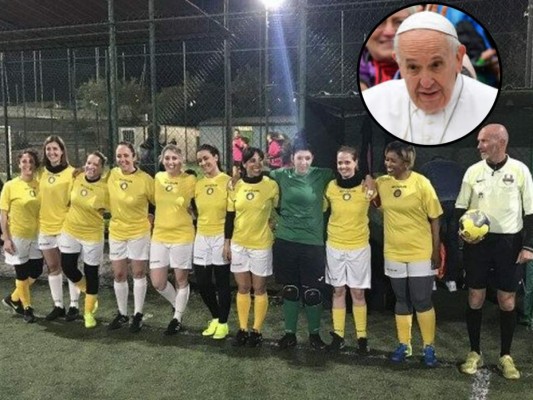 El Vaticano organiza torneo de fútbol para mujeres