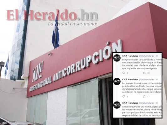 CNA: 'Las fuerzas políticas alinearon sus astros de la impunidad para blindarse'