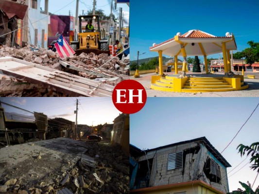 Impactantes fotos de los daños causados por sismo en Puerto Rico