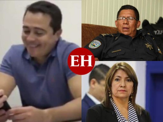 Tony Hernández, Jorge Alberto Barralaga y la ministra de Salud, Consuelo Flores, figuran en la lista.