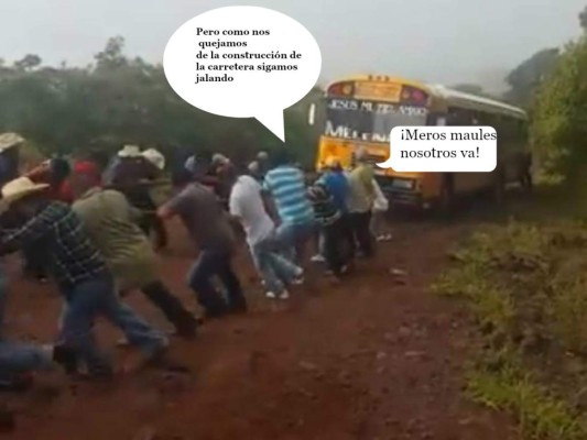 Los divertidos memes sobre la cola por la construcción de la carretera al sur