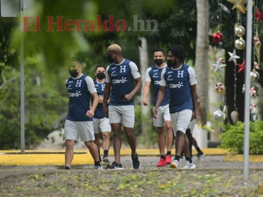 Honduras entrenó este lunes con la mira puesta en Panamá (Fotos)