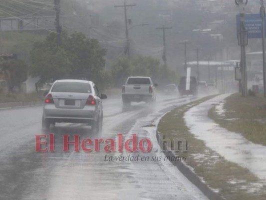 Más lluvias se esperan para este jueves en la mayor parte de Honduras