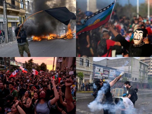 Cronología del estallido social en Chile
