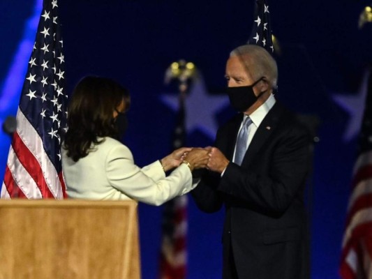 Las primeras imágenes de Joe Biden como presidente electo de EEUU