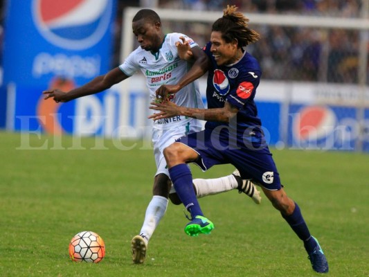 Motagua hace los deberes y con gol de Vergara saca la ventaja en la final ante Platense