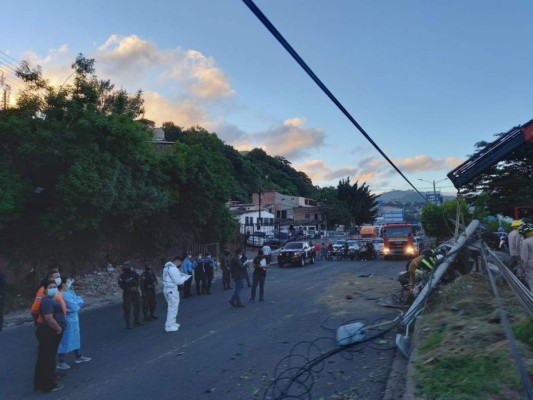 Tragedia: Así fue el accidente que dejó una mujer muerta en el anillo periférico en la capital